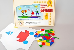 Игровой набор Фребеля "Конструктор плоскостной-1" (Серия "Эксперимент") - fgospostavki.ru - Тольятти
