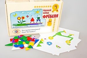 Игровой набор Фребеля "Конструктор плоскостной-2" (Серия "Эксперимент") - fgospostavki.ru - Тольятти