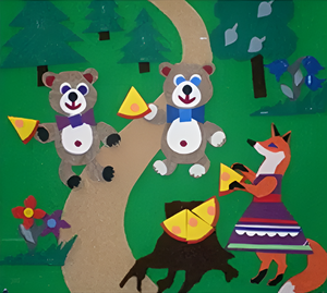 Пособие для слабовидящих детей - Театр-сказка "Два жадных медвежонка" - fgospostavki.ru - Тольятти