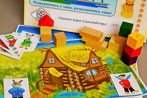 Игровой набор Фребеля "Теремок" (серия "Сказочный мир". Выпуск 1) - fgospostavki.ru - Тольятти