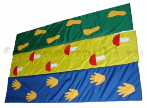 Коврик координационный (из 3-х дорожек + чехол) 120х250 сантиметров - fgospostavki.ru - Тольятти