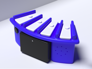 Игровой коммуникатор 4-х кнопочный на пояс - fgospostavki.ru - Тольятти