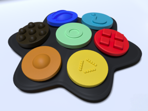 Полностью тактильный коммуникатор 7-кнопочный многоуровневый - fgospostavki.ru - Тольятти