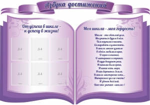 Стенд "Азбука достижений" (резной стенд из 3-х частей) - fgospostavki.ru - Тольятти