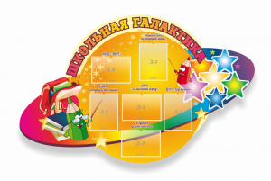 Стенд "Школьная галактика" резной стенд - fgospostavki.ru - Тольятти