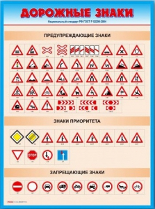 Стенды "Дорожные знаки № 4" - fgospostavki.ru - Тольятти