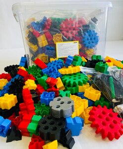 Конструктор Шестеренки (STEM Junior) 300 деталей  - fgospostavki.ru - Тольятти