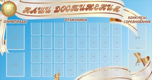 Стенд "Наши достижения" Вариант 8 - fgospostavki.ru - Тольятти