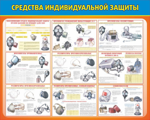 Стенд "Средства индивидуальной защиты" Вариант 2 - fgospostavki.ru - Тольятти