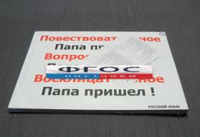 Опорные таблицы по русскому языку для начальной школы (56 шт.) А3 - fgospostavki.ru - Тольятти