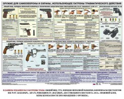 Плакат "Оружие ударно-травматического действия" - fgospostavki.ru - Тольятти