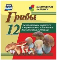 Тематические карточки "Грибы" - fgospostavki.ru - Тольятти