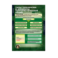 Комплект таблиц. ОБЖ. Терроризм. - fgospostavki.ru - Тольятти