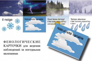 Комплект таблиц "Время" на французском языке - fgospostavki.ru - Тольятти
