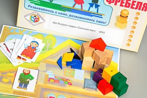 Игровой набор Фребеля "Кот Котофеич" (серия "Сказочный мир". Выпуск 1) - fgospostavki.ru - Тольятти