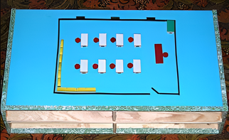 Магнитный набор для реабилитации "Ориентир" (для слепых и слабовидящих детей) - fgospostavki.ru - Тольятти