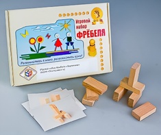 Игровой набор Фребеля "Кирпичики" (серия "Эксперимент") - fgospostavki.ru - Тольятти