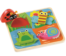 Тактильные пазлы "Лужок" - fgospostavki.ru - Тольятти