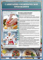 Стенд "Санитарно-гигиенические требования" - fgospostavki.ru - Тольятти