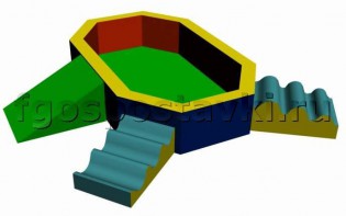 Манеж 180х120х30 см (с приставными элементами) - fgospostavki.ru - Тольятти