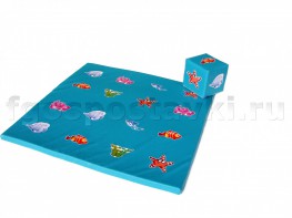 Игровой мат "Море" с кубиком - fgospostavki.ru - Тольятти