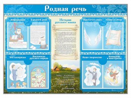 Стенд-уголок "Родная речь" - fgospostavki.ru - Тольятти