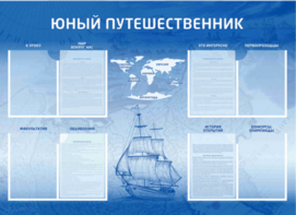 Стенд-уголок "Юный путешественник" - fgospostavki.ru - Тольятти