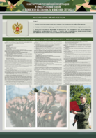 Стенд-уголок "Конституция Российской Федерации и Федеральный закон "О воинской обязанности и военной службе" - fgospostavki.ru - Тольятти