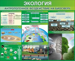 Стенд "Экология. Антропогенное воздействие на биосферу" - fgospostavki.ru - Тольятти