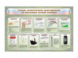 Стенды "Учебно-практическое оборудование по оказанию первой помощи" - fgospostavki.ru - Тольятти