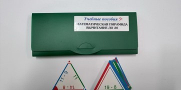 Математическая пирамида «Вычитание до 20» - fgospostavki.ru - Тольятти
