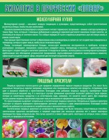 Стенд "Биология в профессии "повар"" - fgospostavki.ru - Тольятти