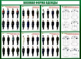 Стенд "Военная форма одежды" - fgospostavki.ru - Тольятти