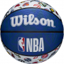 Мяч баскетбольный Wilson NBA All Team (размер 7, резина, тренировочный) - fgospostavki.ru - Тольятти